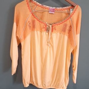 Vtg free people bohemian top size medium